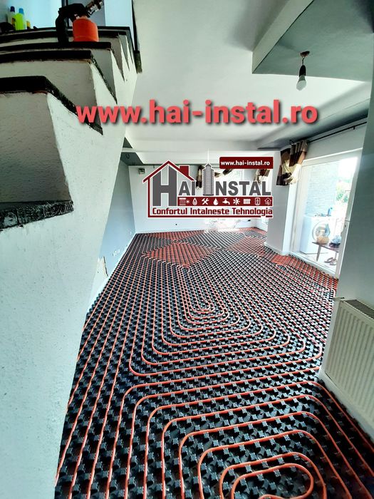 Incalzire in pardoseala producator premium firma cu montaj 130lei mp