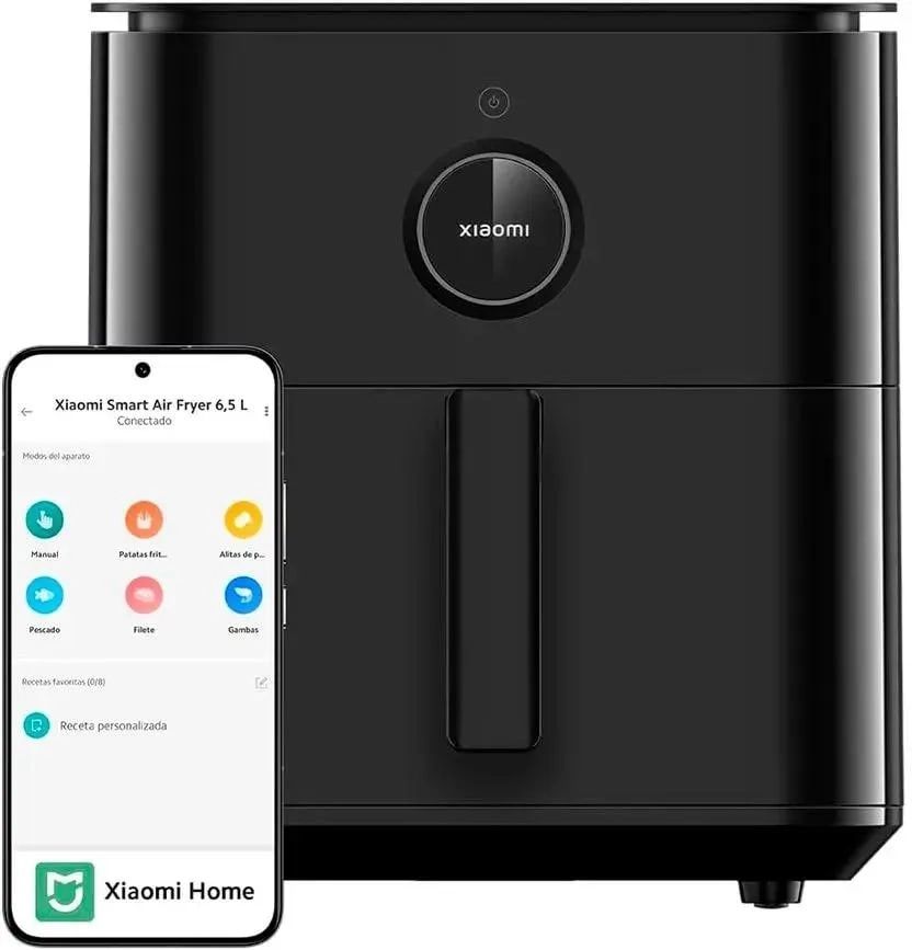 Смарт фритюрница Xiaomi Smart Air Fryer 6.5L (EU) чёрный
