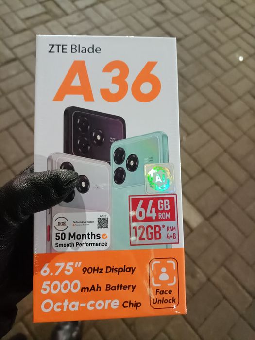Новый телефон ZTE A 36