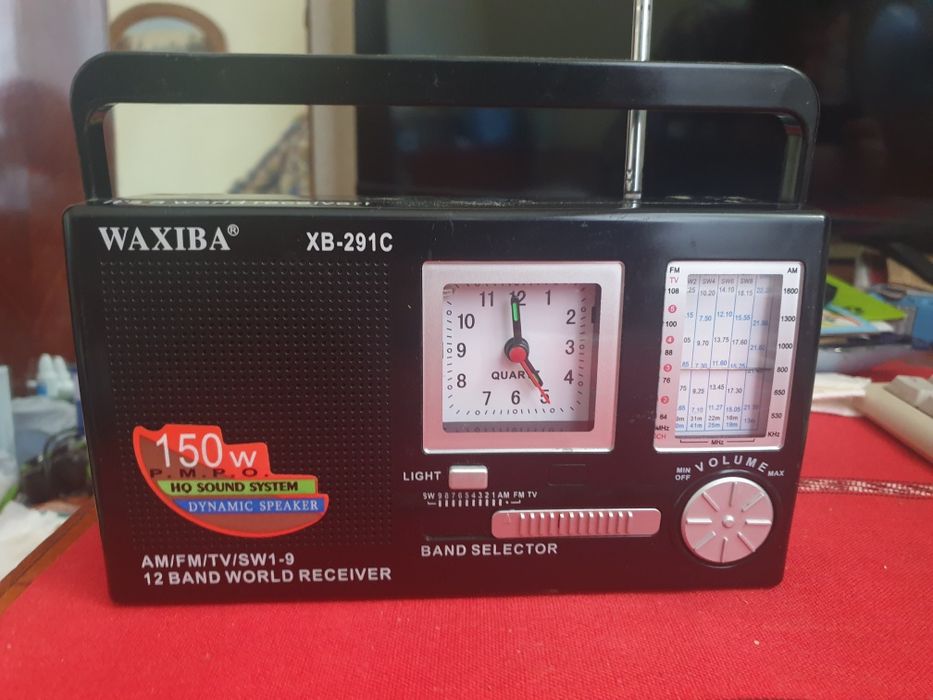 Radio cu ceas Waxiba , 150 W p.m.p.o.  , 3 lungimi