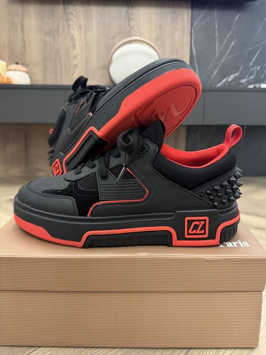 Christian Louboutin Astroloubi Lace-Up Sneakers 42