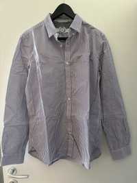 camasa dungi Superdry, matime S, mov, 100% bumbsc