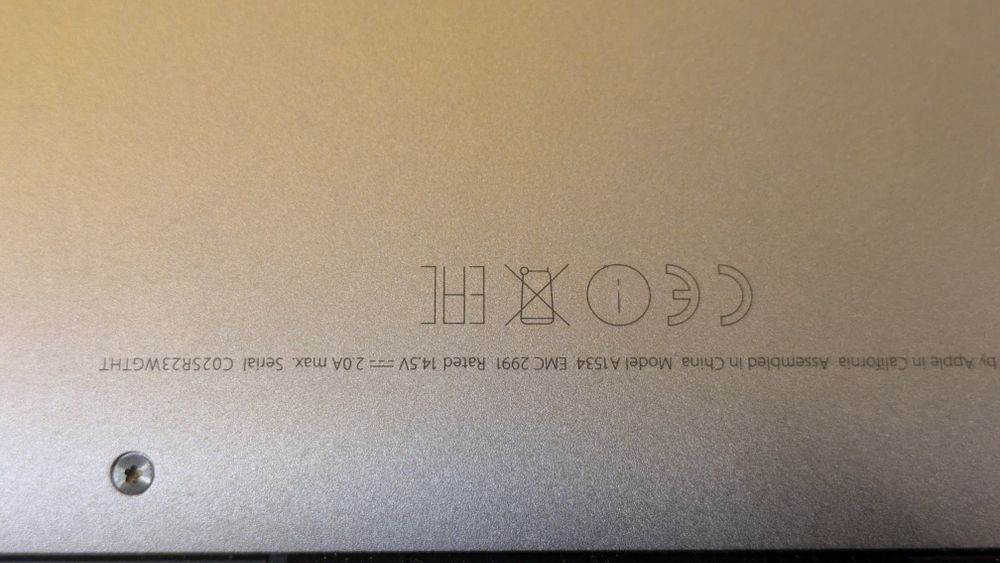 MacBook Retina 12, A1534 din 2016
