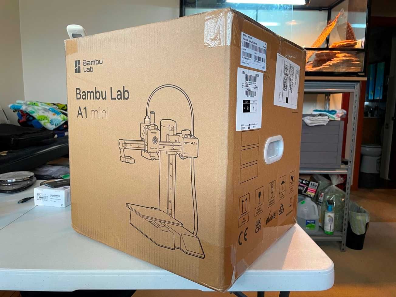 Imprimanta 3D - Bambu Lab A1 mini, Noua, sigilata Stoc in Iasi Livare