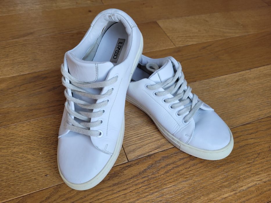 Sneakers Il Passo, piele albi mar. 36-37