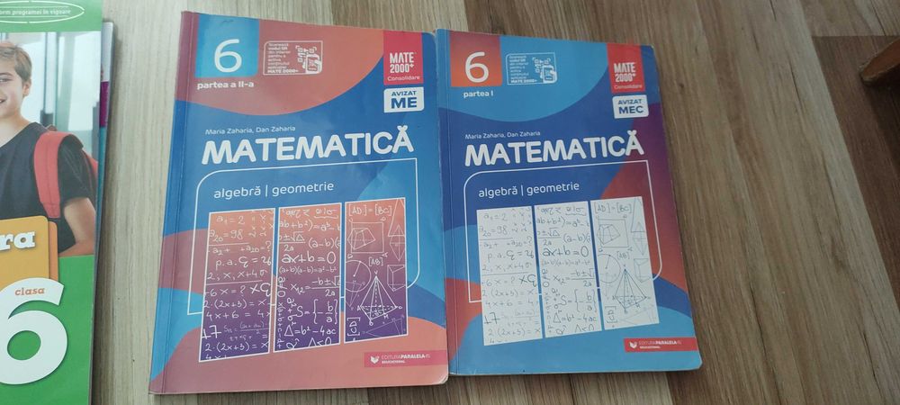 Culegere manual Auxiliar Matematica romana clasa a 6 a a VI a romana