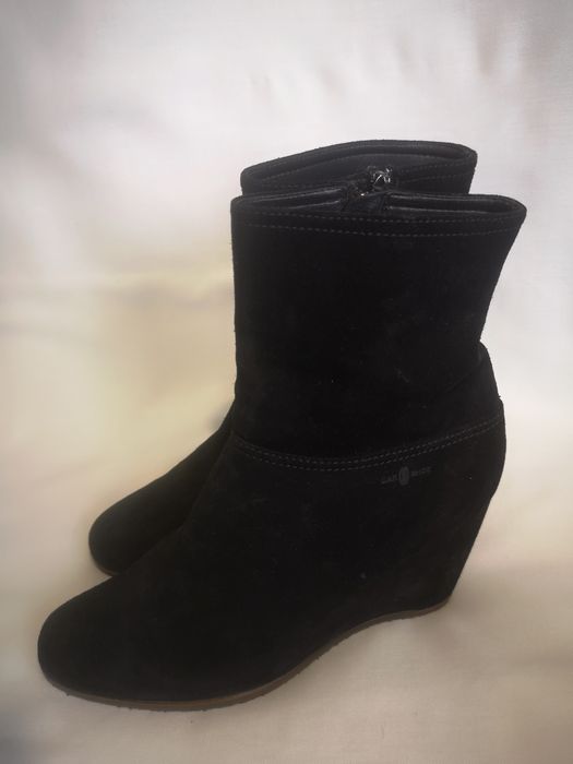 Caro Shoe, боти естествен велур, номер 38