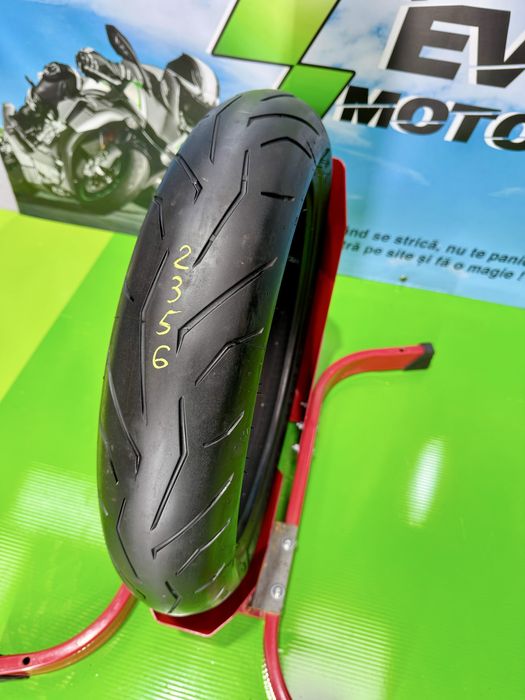 120 70 17 Anvelopa Moto 2020 Pirelli Rosso2 Cauciuc Fata C2356