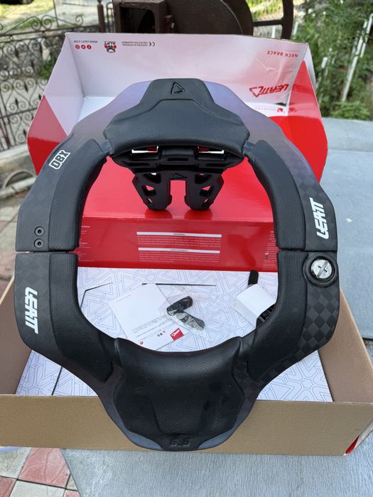 NECK BRACE Leatt DBX 6.5 CARBON Protectie gat Enduro Motocross ATV
