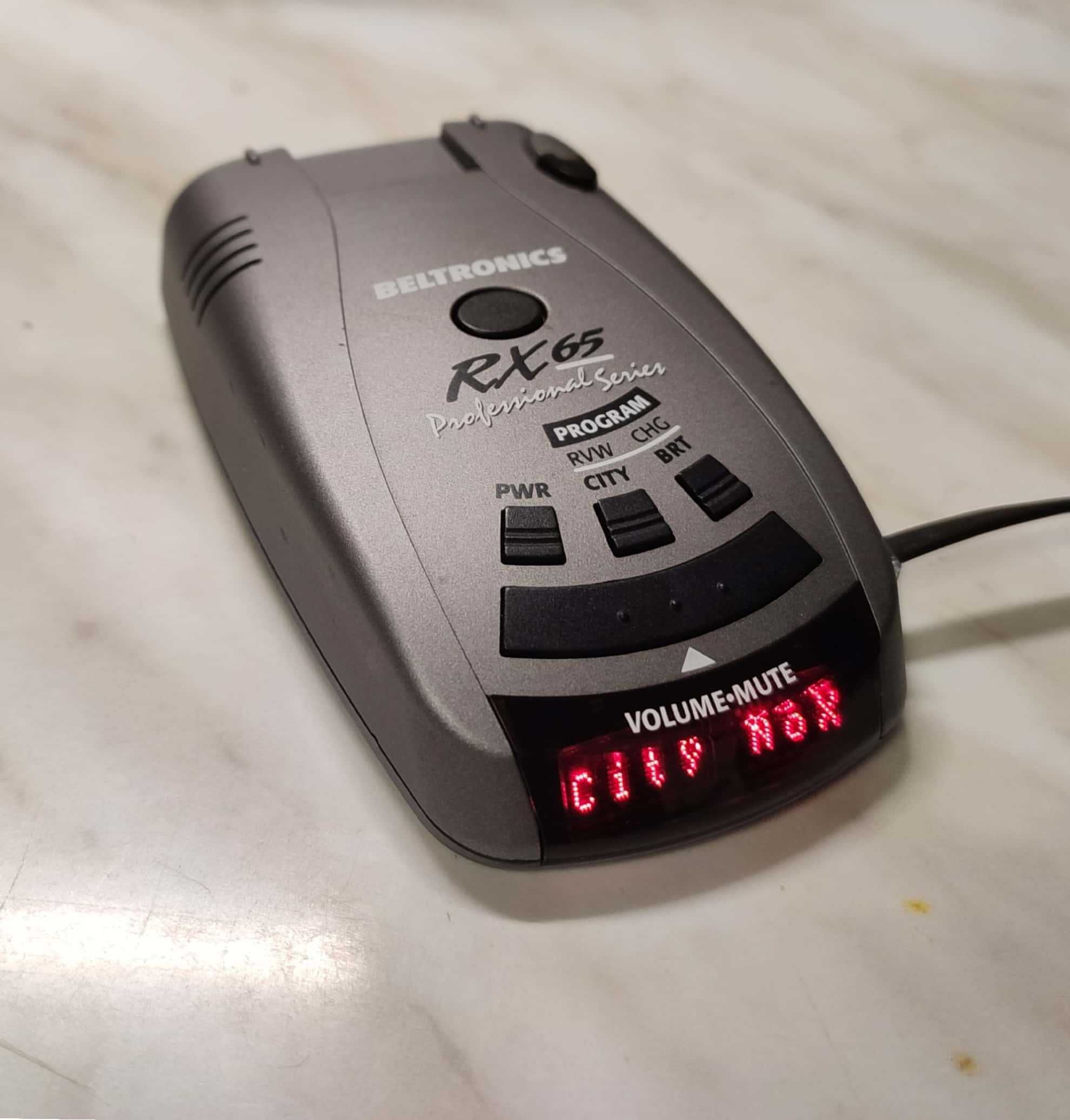 Detector radar Beltronics RX65 GX65 V10 RX968