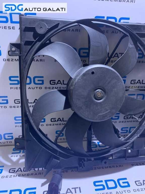 Ventilator / Electroventilator Apa si AC Clima Seat Leon 1P 2.0 FSI BLR BLY BWA BVY BVZ / 1.6 FSI BSE BSF BGU / 1.9 TDI BXE BJB BKC BLS / 2.0 TDI BMM 2006 - 2010 Cod 1K0121207T