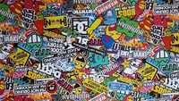 Autocolant Sticker Bomb pentru piese sau caroserie