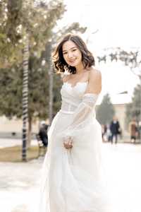 Продается белое свадебное платье