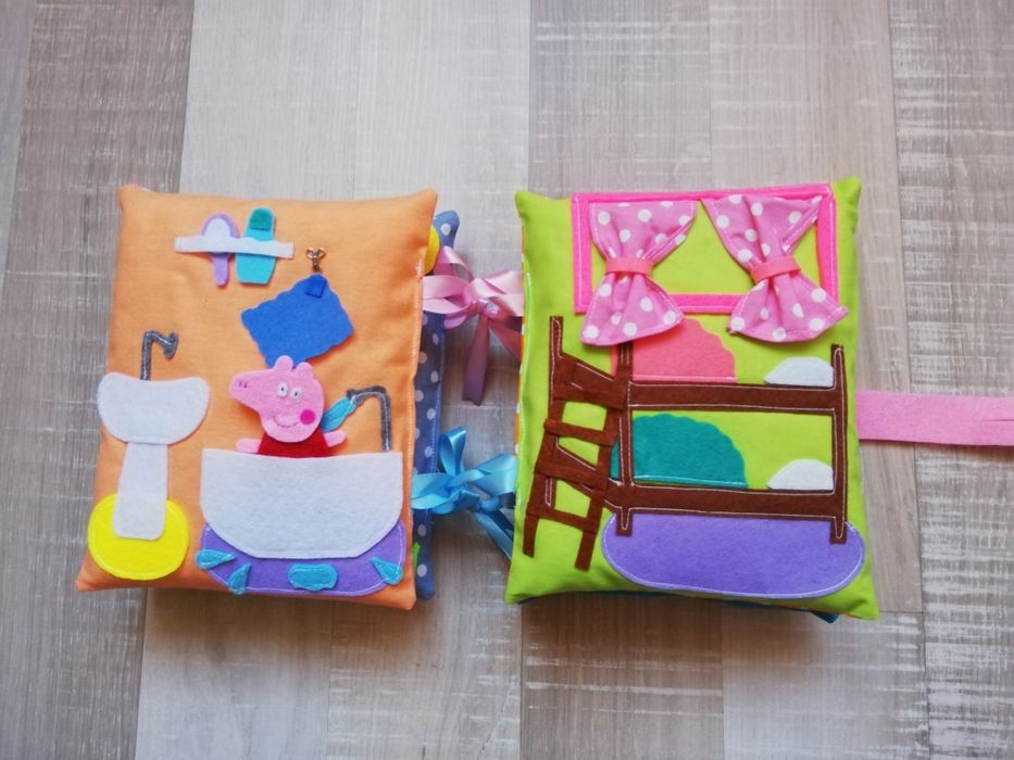 "Тиха" книжка - модел "Пепа пиг"