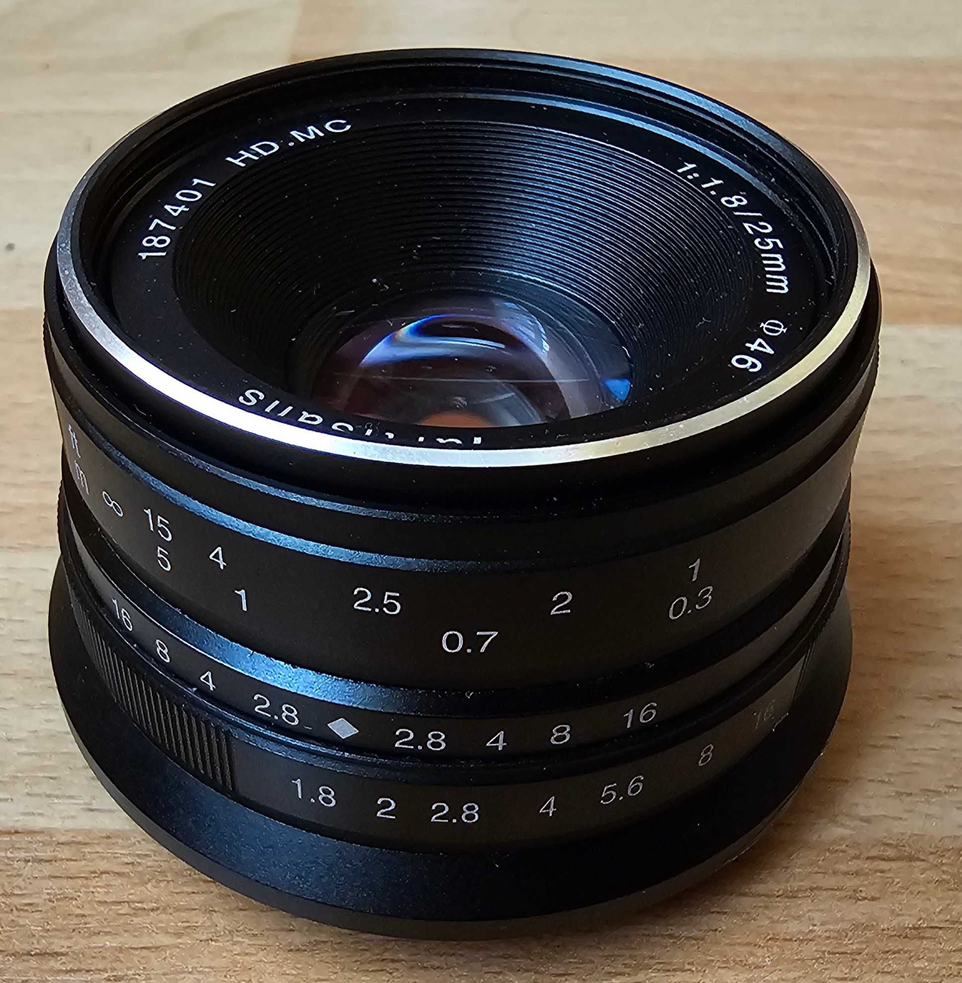 Obiectiv Sony 55-210mm si 7Artisans 25mm/ f 1.8