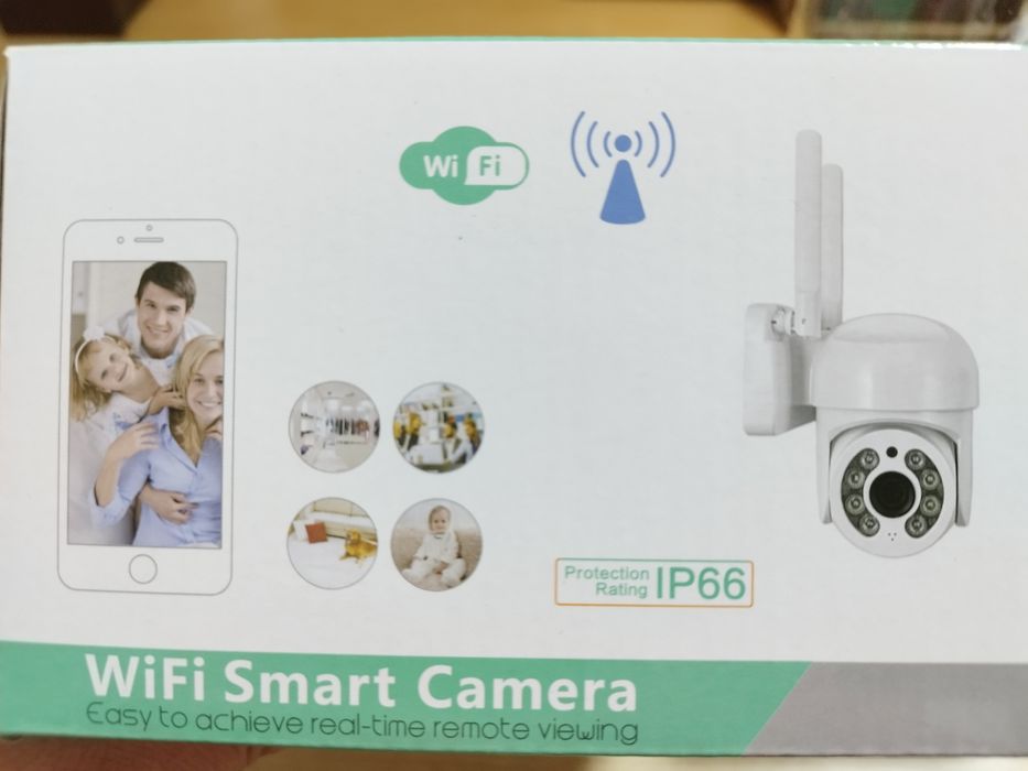Set 2Camere Supraveghere Exterior Wireless ,Rotative ,Wifi
