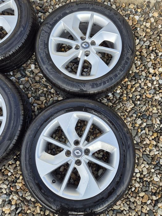 Vând jante aliaj 4×100 originale Renault Clio R 16