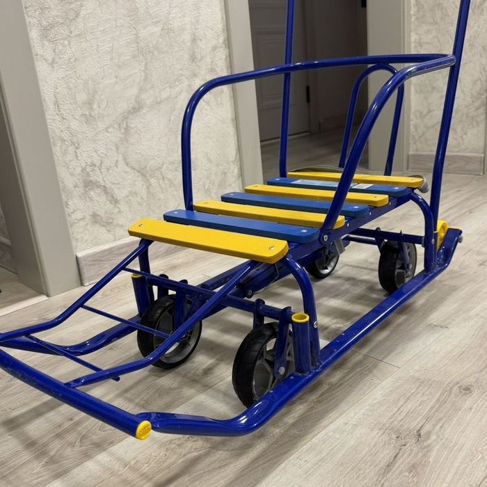 Санки на колёсах