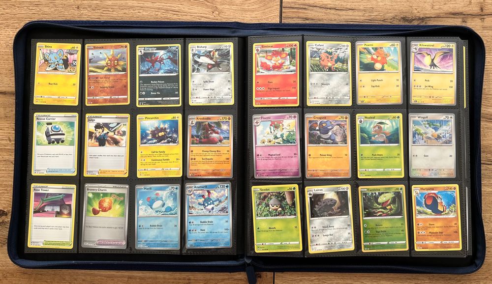 Колекция Pokémon TCG  394 карти + оригинален кейс • редки GX/EX/V/VMAX