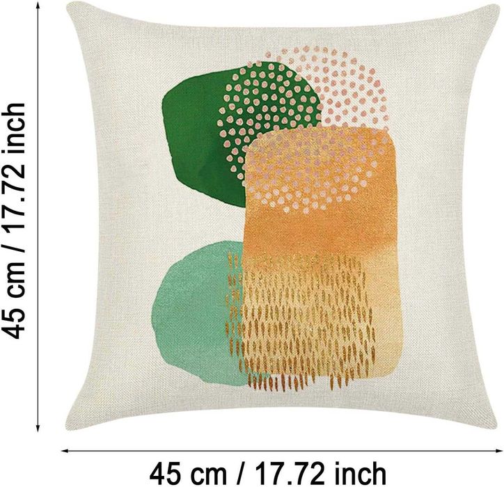 Wakasena Комплект калъфки за възглавници 4 бр. 45 x 45 см