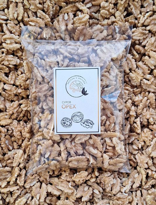 Сурови и печени ядки, масла, брашна, тахани