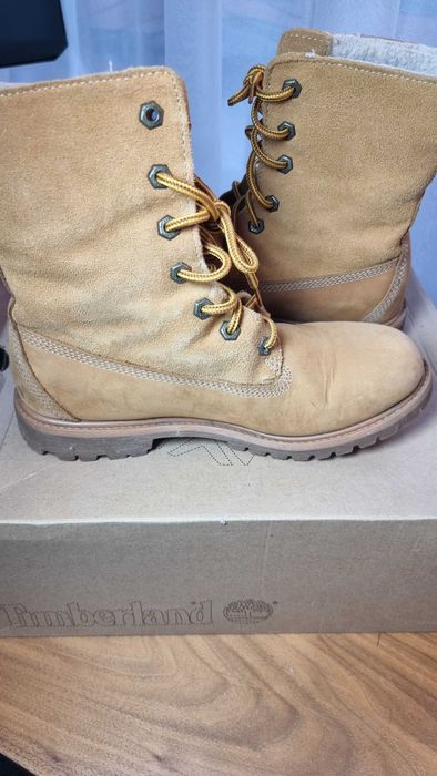 Ghete bocanci inalti piele Timberland Authentics 39