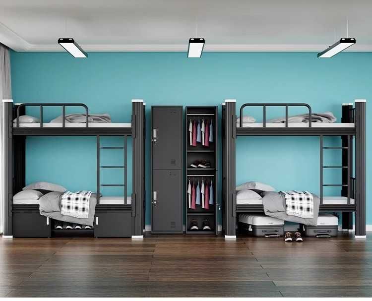 Железная просторная кровать для детей и взрослых/ двухъярусная кровать