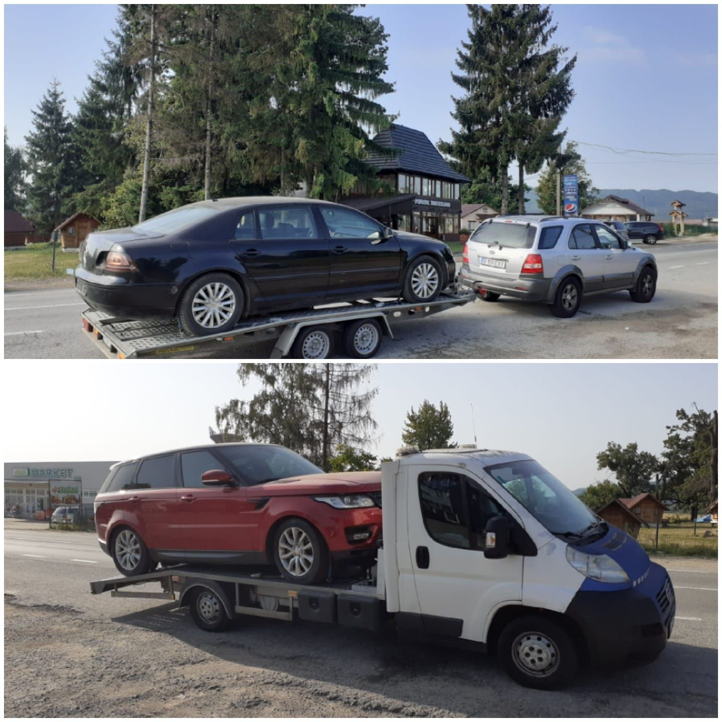 Platforma auto moto bucuresti tractari dube utilaje bulgaria grecia