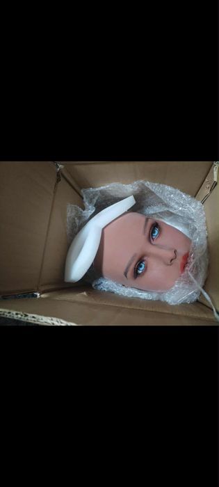 Ultimele bucăți!Cap manechin di silicon foarte real