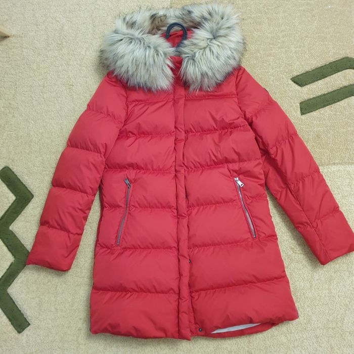 Пуховик средней длины