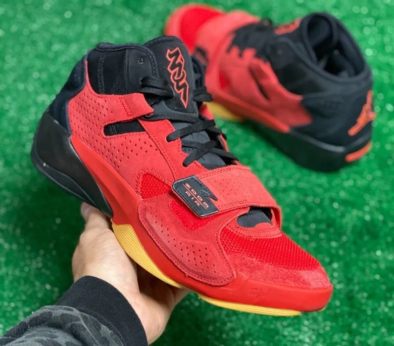 Adidasi Originali Nike AIR Jordan Zion 2 Red Nr 47,5