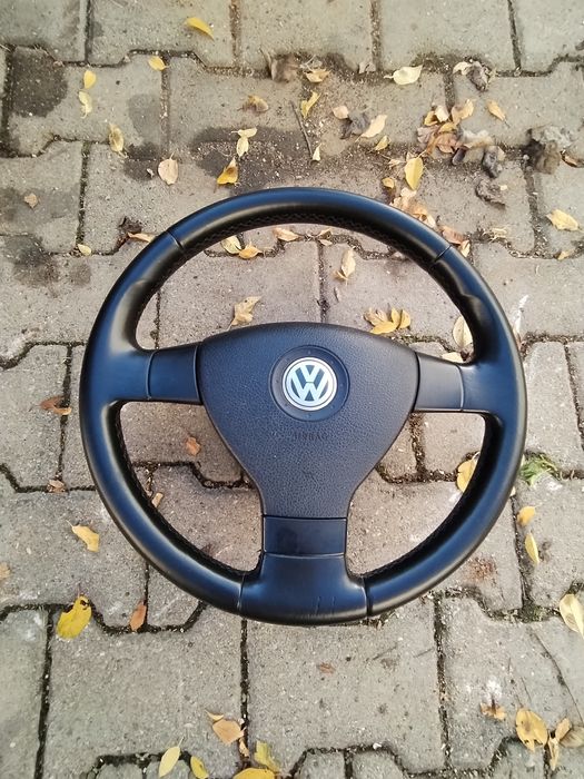 Volan piele sport vw passat B6 golf 5 touran