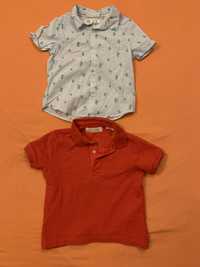 Camasa si tricou polo ZARA NOI marime 98