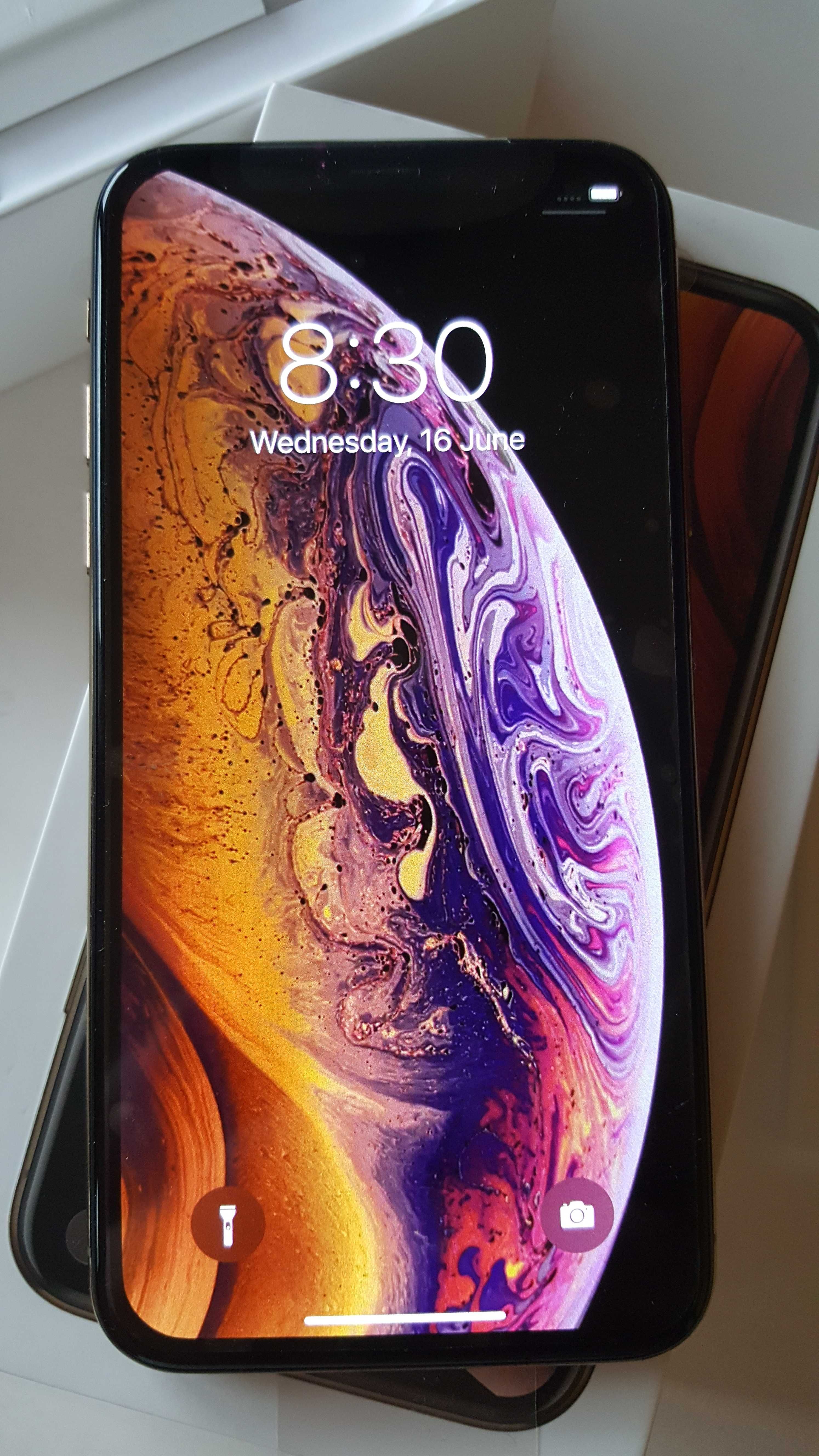 Iphone XS 64 gb Gold 100% батерия като нов!