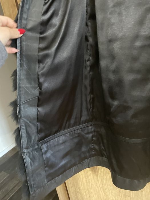 Палто естествен косъм