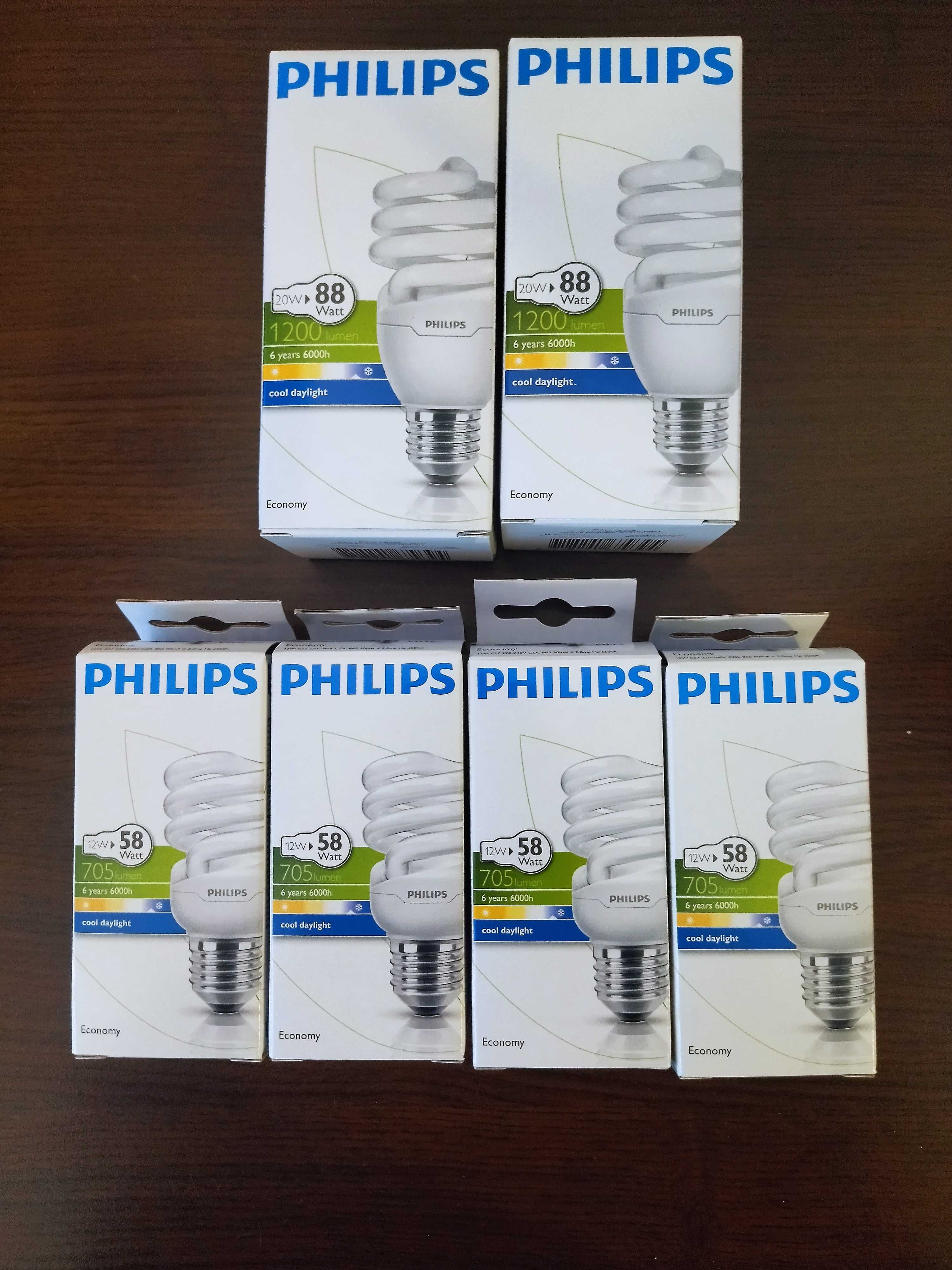 Продавам лот енергоспестяващи крушки Philips,чисто нови