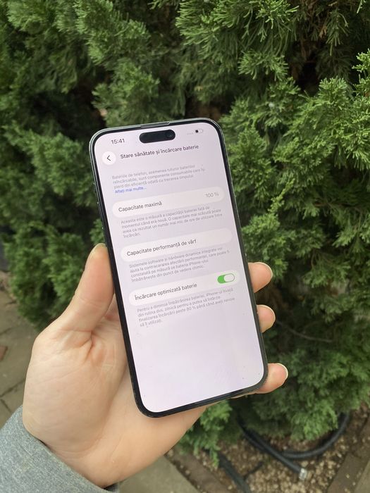 iPhone 14 pro max 100% baterie