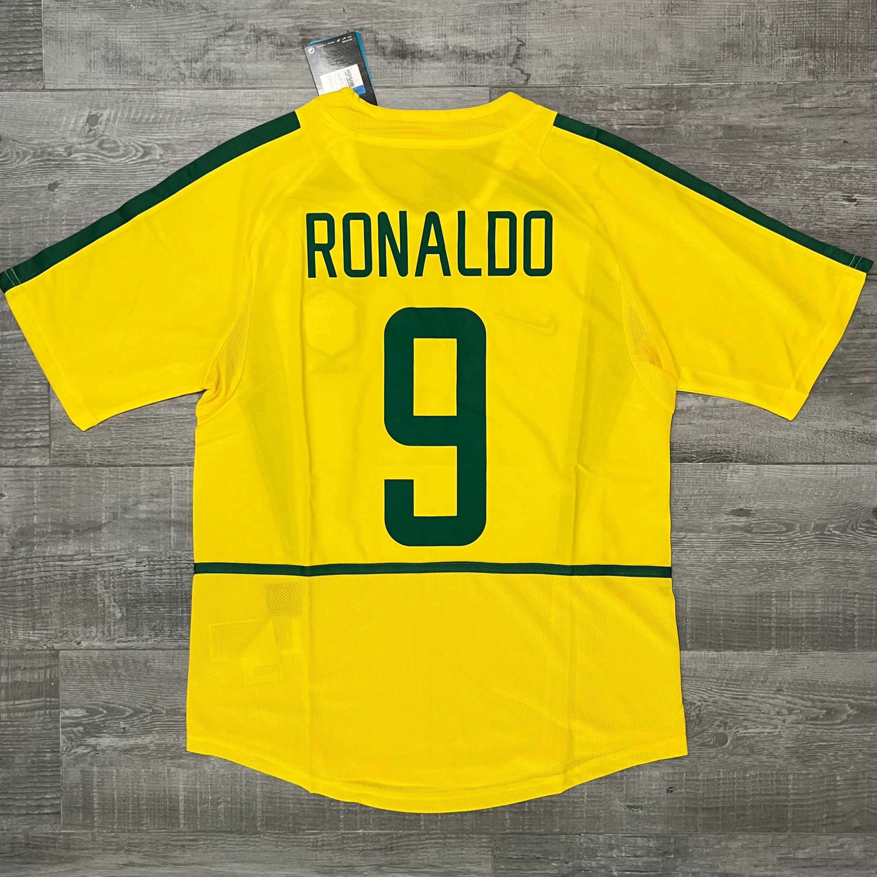 Tricou fotbal Brazilia 2002 - RONALDO 9