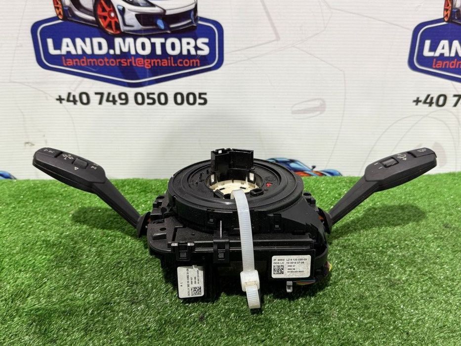 Ansamblu manete comenzi volan + spira 2009 bmw seria 1 lci 118d e87 2.0 diesel cod oem lz912303503