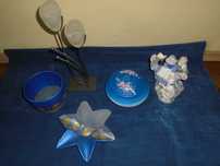 Obiecte decorative ceramica + sticla