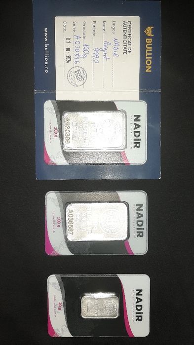 Lingou Argint 31.1gr