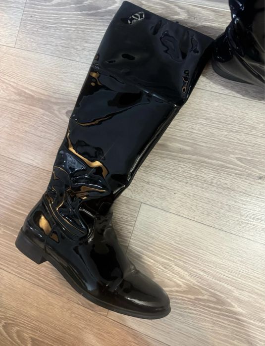 Кожаные сапоги Braska