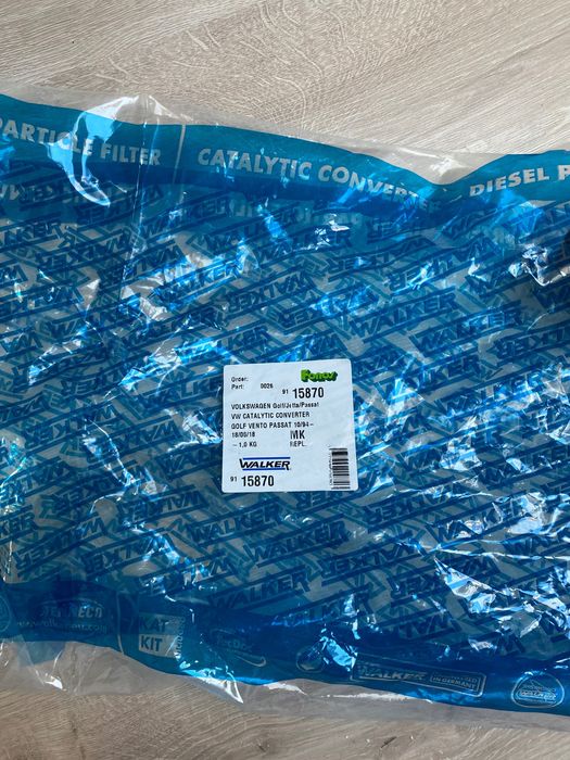 WALKER 15870 Catalizator