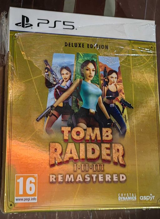 PS5 Tomb Raider I-III Remastered - Deluxe Edition PS5