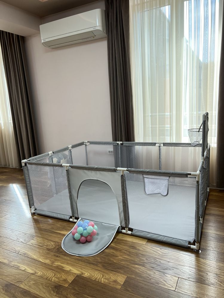 Кошарки + килимчета/ПОДАРЪК 30бр. топки