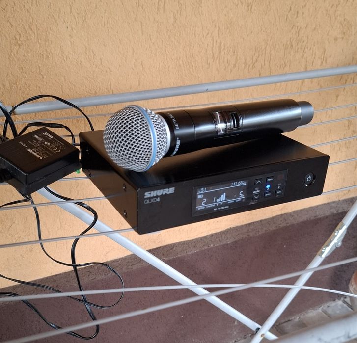 Vand shure qlx d24 cu beta 58