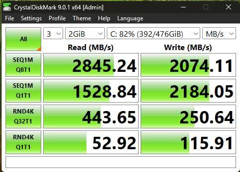 SSD ADATA LEGEND 840, 512GB, NVMe, M.2 PCIe Gen4 x4 NVMe 1.4