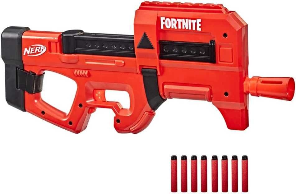 NERF FORTNITE Бластер COMPACT SMG с 8 стрели Нърф помпа