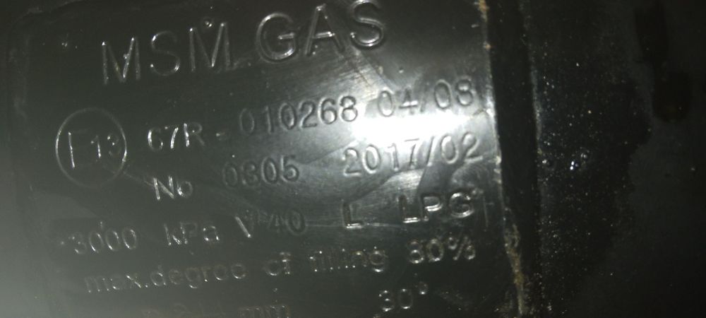 Vând butele gpl gaz masină