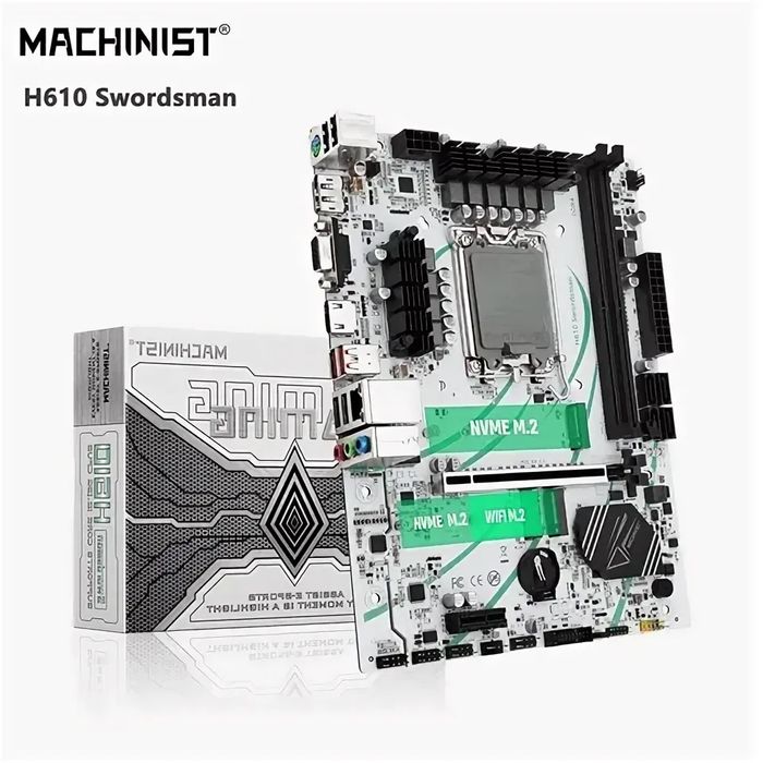 Материнская плата Machinist H610 г.Алматы